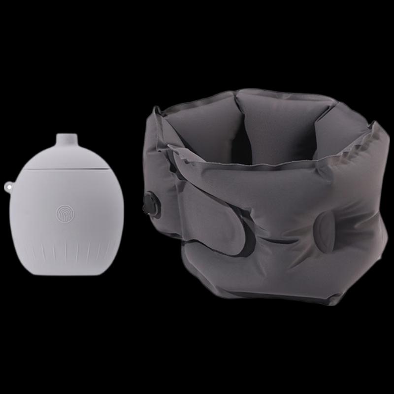 Etravel Inflatable U-shaped Travel Neck Pillow U-shaped Pillow 77x17cm