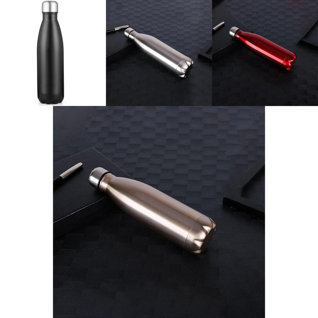 Elegant Stainless Steel Vacuum Water Bottle For Outdoor Sports And Camping
