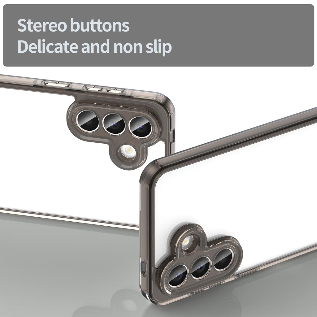 For Samsung Galaxy A57 5G Case TPU + Acrylic Phone Back Cover Anti Yellowing