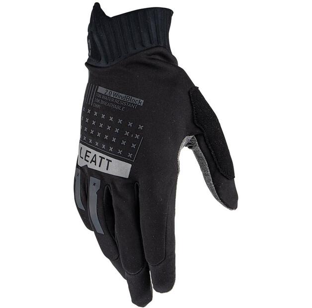 Велосипедные перчатки Leatt MTB 2.0 WindBlock (черный)