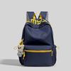 Schoolbag Japanese simple and versatile large-capacity solid color campus schoolbag 1011 summer new light commuter student backpack