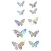 3D Butterfly Wall Decoration Hollow Butterfly Decals 3D Butterfly Wall Sticker X3UC