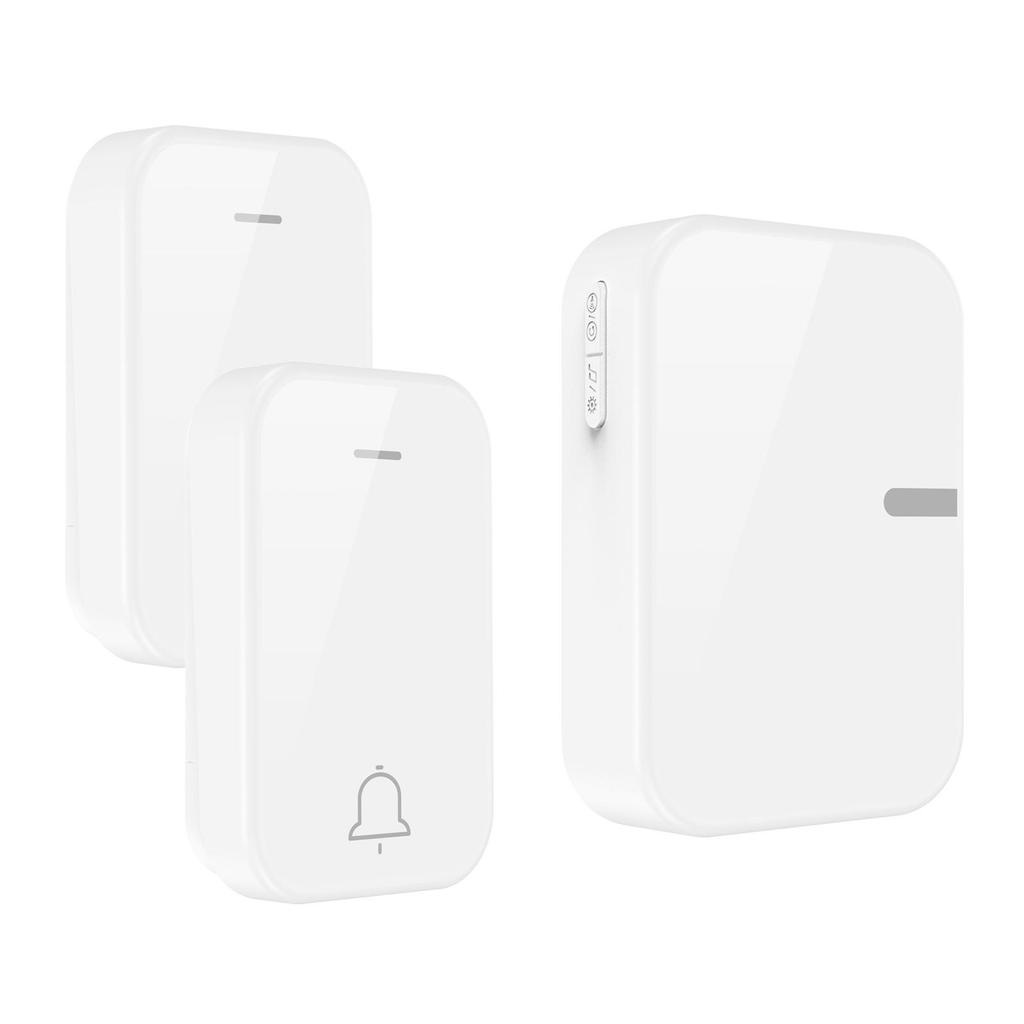 Wireless Battery-Free Waterproof Long-Distance Ding Dong Doorbell with Self-Powered 433 MHz Technology