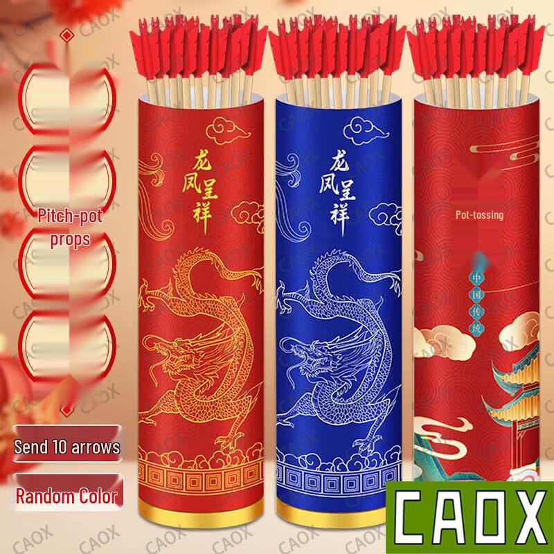 Traditional Chinese Touhu Arrow-Throwing Game Set