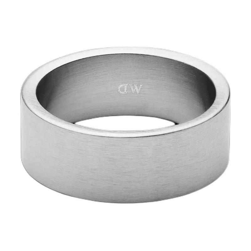 DANIEL WELLINGTON Simple High-end Design Ring, Same Style for Men and Women, Couple Style, Silver DW00401777