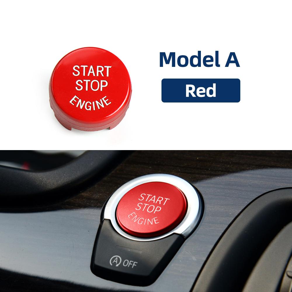 LHD Car Accessories 61319153831 Engine Ignition Start Stop Push Switch OFF Button Cover For BMW X3 X4 Series F25 F26