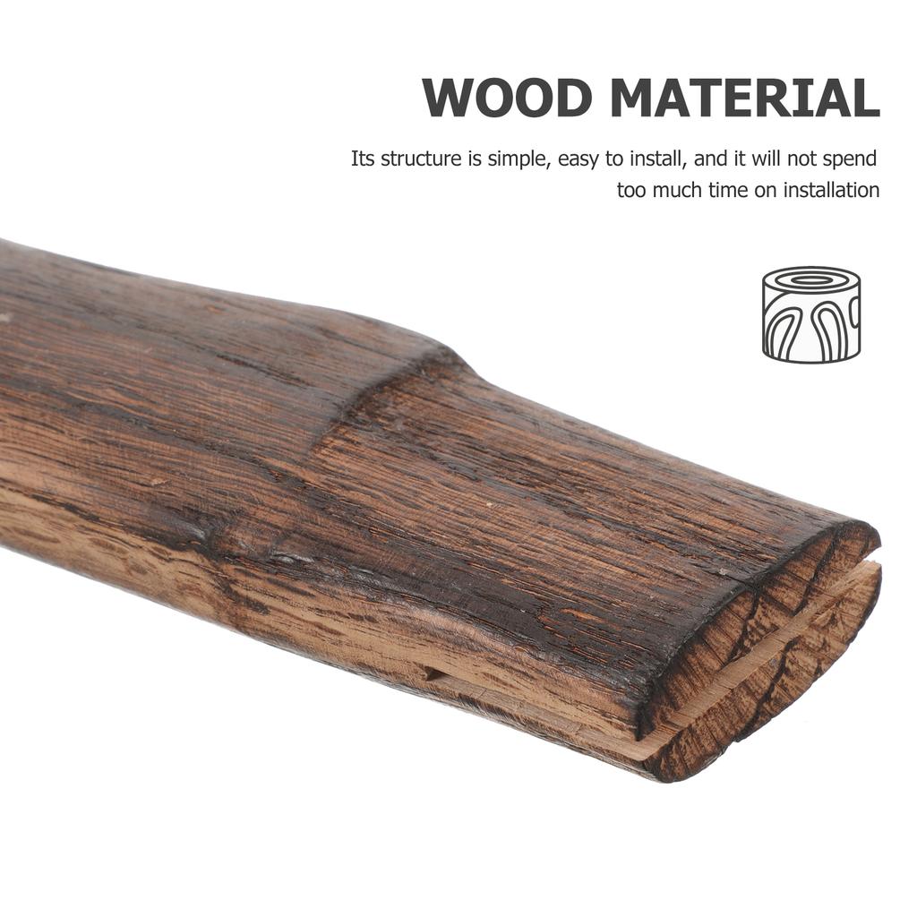 Replacement Handle for Axe Wooden Tough Smooth Finish Easy to Use with Comfort Grip Hatchet Tool Home Repair Axe Handle