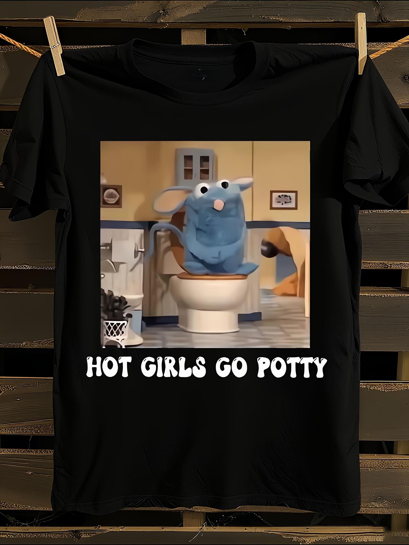 Funny Tutter Hot Go Potty Time Tshirt L