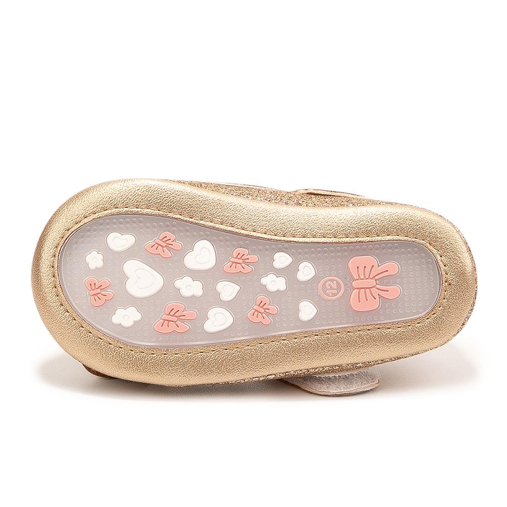 Βρεφικά Κοριτσάκια Μαλακά Παπούτσια Mary Jane Βρεφικά Αντιολισθητικά Μαλακή Σόλα Γκλίτερ Παγιέτες Προπατητούρες Δερματίνη Νεογέννητο Φιόγκος Πριγκίπισσα Γάμος Πρώτα Παπουτσάκια 0-18Μ