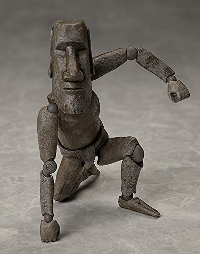 figma Table Museum Annex Moai Statue Plastic Painted Movable Figure Resale F51118 Non-scale