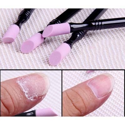 1Pc Double-end Grinding Pen DIY Dead Skin Cuticle Remover Nail Art Tool