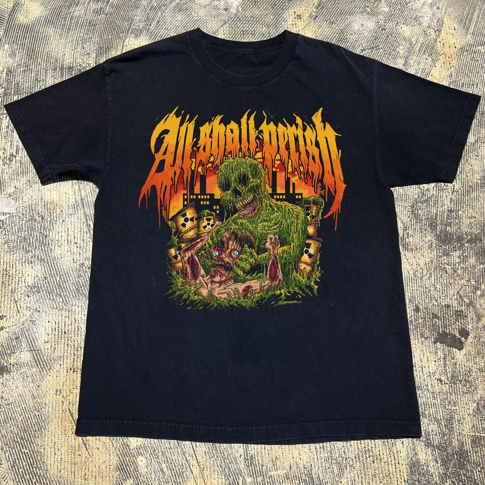 NEW All Shall Perish Band Tour T-shirt Full Size S to 5XL Unisex T-Shirt S