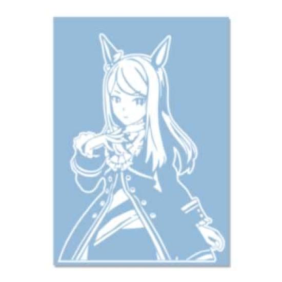 

Белая наклейка формата А3 [Иташа] «Мейдзиро Маккуин» (002W) белый