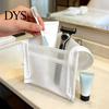 Travel Essentials Organizer for Luggage Standing Toiletry Bag, Portable Waterproof EVA Cosmetic Organizer, Large Versatile Makeup Bag Camping Capacity