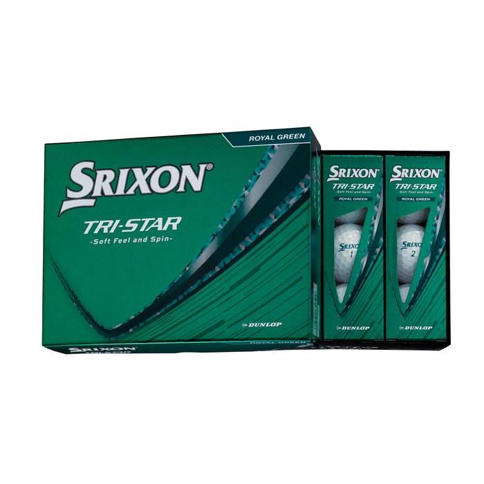 Dunlop Srixon TRI-STAR6 2026 Model 1 Dozen (12 count) Royal Green 46.27mm