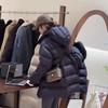 Autumn and Winter New Cloud Puff Medium and Long Down Jacket Women's Loose Warm Thickened Hooded White Duck Down Jacket