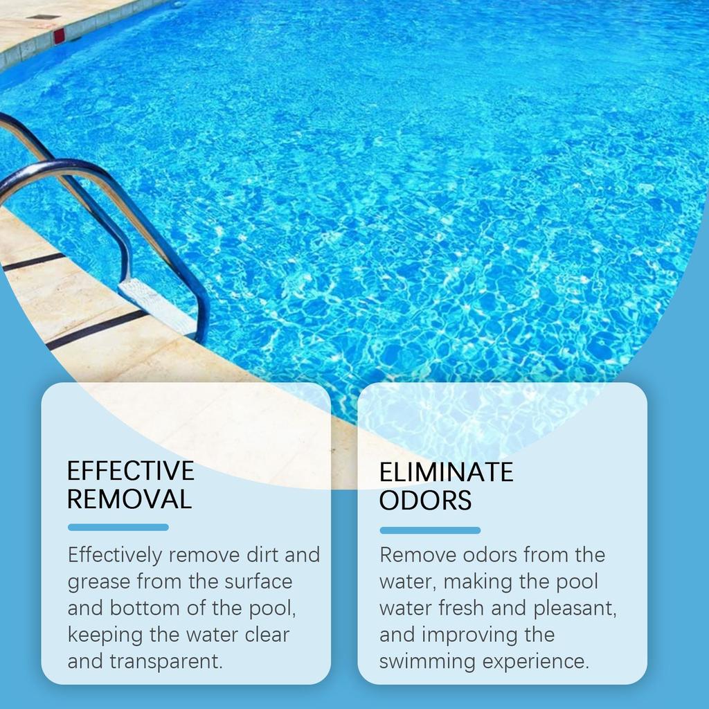 Pool Clean Chlorinated Effervescent Tablets Pool Clean Instant Water Treatment Effervescent Chlorine Tablets