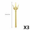 Medieval Figure Weapons Accessories Kits Building Blocks King Sword Lion King Shield Trident Battle Double-edged Axe Brick Toy