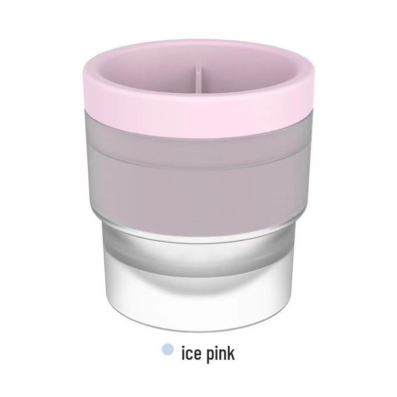 

Portable Silicone Ice Ball Maker Mold for Whiskey and Dorms Food Grade Ice Ball Mold рожевий