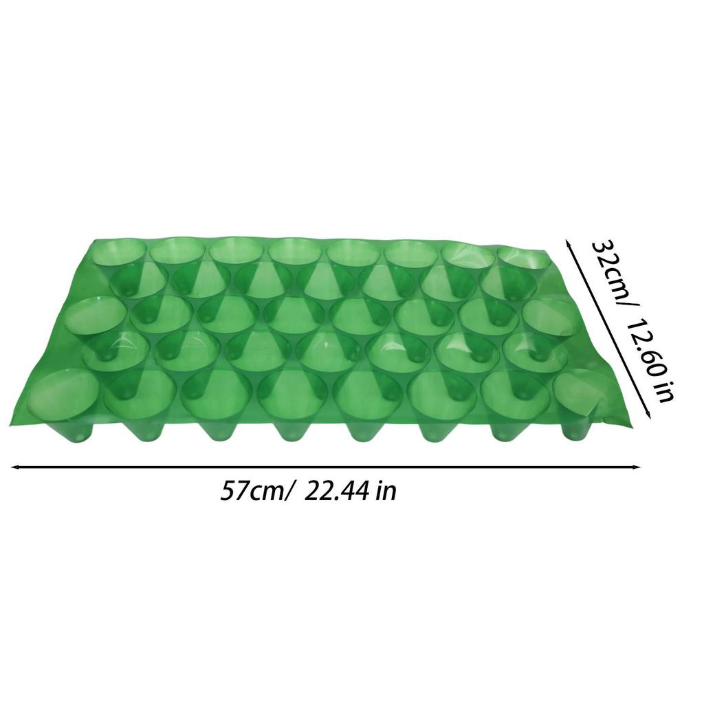 32-Cell Garden Plant Grow Box Seedling Nursery Pots Seed Germination Trays with Drainage Holes Propagation Seedling Starter