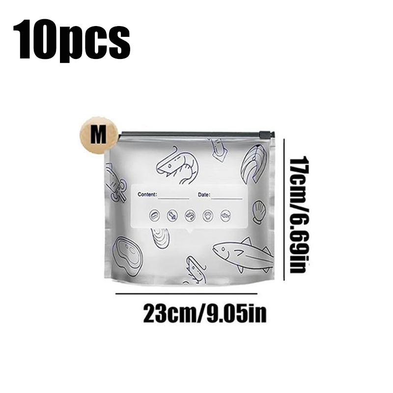 30pcs S/M/L Packaging Sealable Foil Pouch Bags Aluminum Foil Fresh-keeping Bag Sealable Bag Refrigerator Pantry Organizer Bags