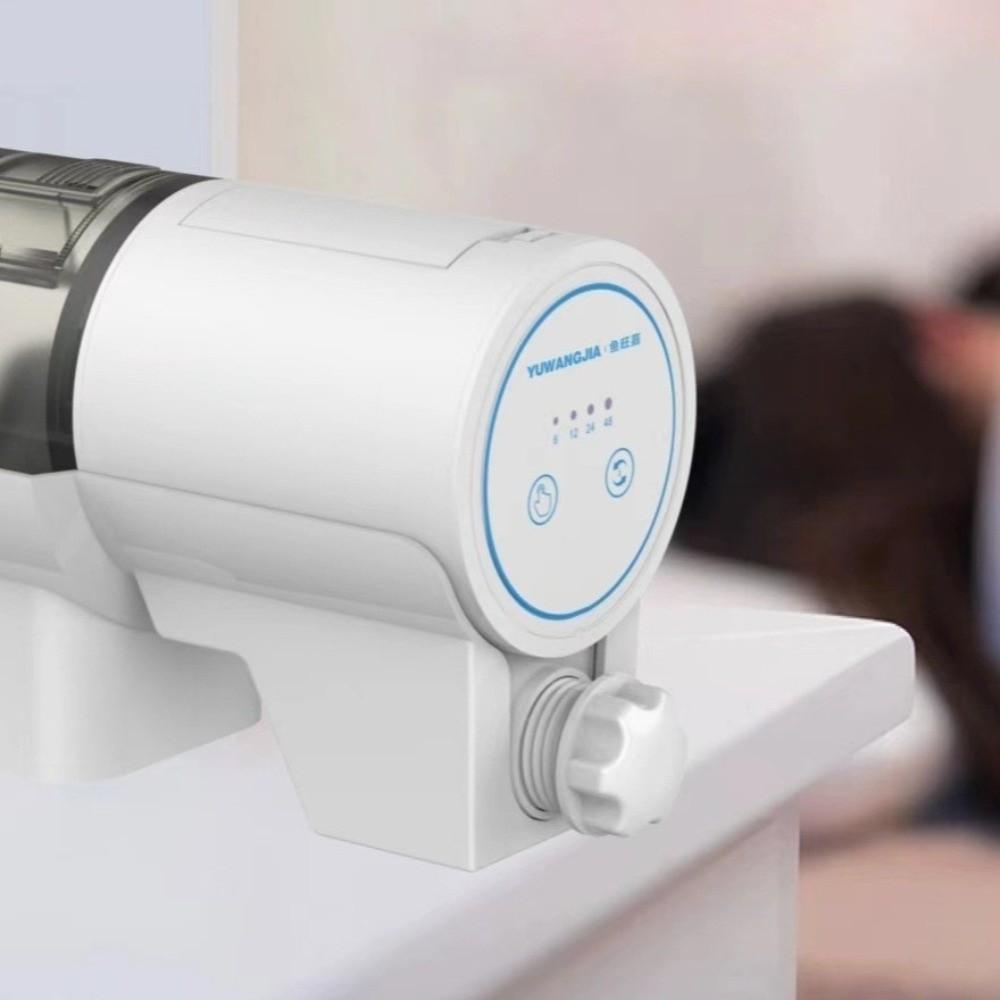 Large Capacity Fish Food Dispenser Moisture-Proof Smart Timer Feeder Fish Tanks