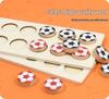 Children's Arithmetic Education Toy: Early Math and Football-Themed Wooden Game