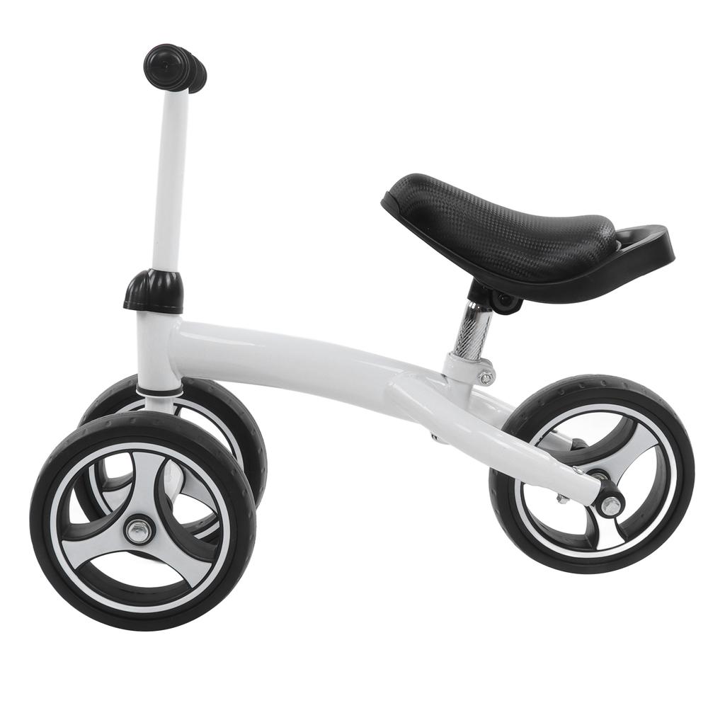 Dětské odrážedlo bez pedálů pro batolata, chodítko se 3 koly pro 1?6 let Kluci Dívky Bílá