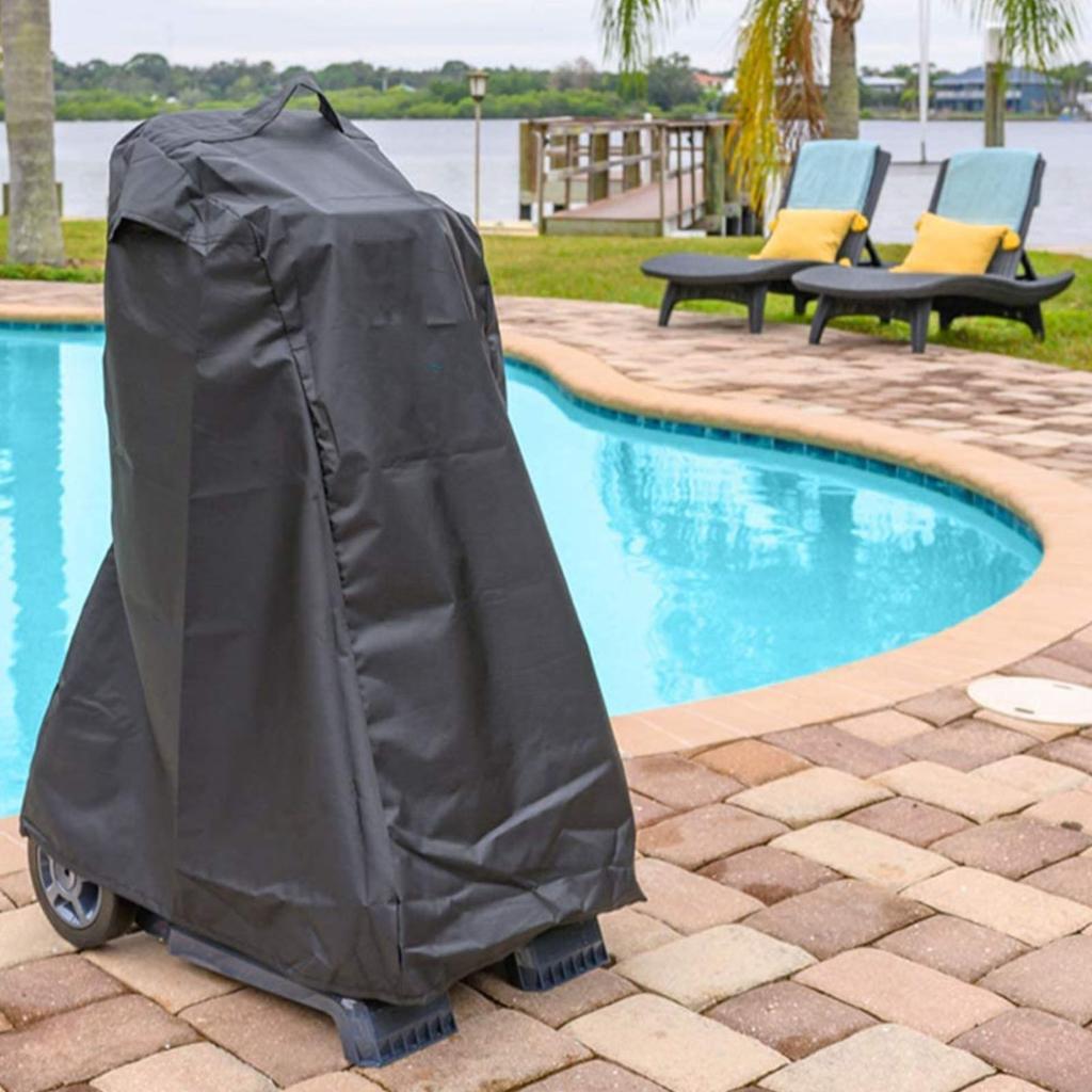 Swimming Pool Cleaner Dust Cover 210D Oxford Cloth Protective Sleeve, 56x66x107cm