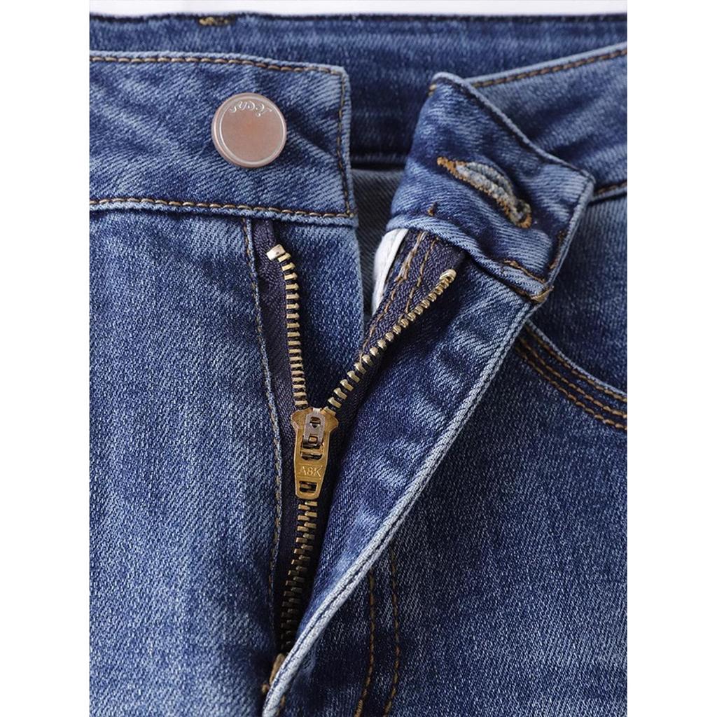 Retro High Waist Micro Flare Jeans for Women - Slimming Horseshoe Pants for Spring & Autumn 2025
