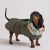 ANGEL DOG Premium Trench Welpen Regenmantel Khaki
