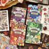 JIAMEI 20sheets/book Memory Parade Series Creative Retro Plants Flowers PET Die cut Stickers Book Decor Journal Supplies