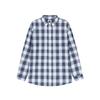 PALAP Unisex Poplin Oversized Check Shirt_Pl26S3Sh060_Nv