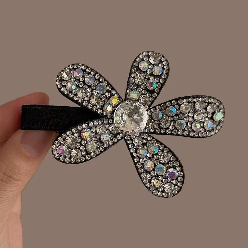 Vintage Flower Hair Clip For Women Girls Sweet Hair Ornament Side Hairpin Hair Accessories