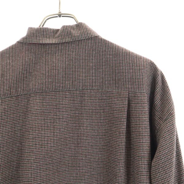 unused Johnbull Houndstooth Shirt jacket L Men's Used
