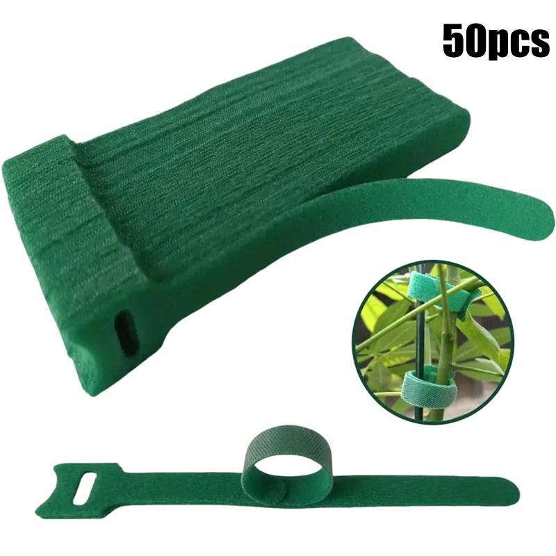 Non Slip Reusable Nylon Plant Ties 50 100 200pcs Adjustable Hook for Tomato Vine Plant Training in Backyard