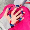 1/3/5Pcs Deformable Rope Crystal Twist Rope Pressure Stress Relief Toy Rrainbow Color Deformation Rope Knot Funny Sensory Toy