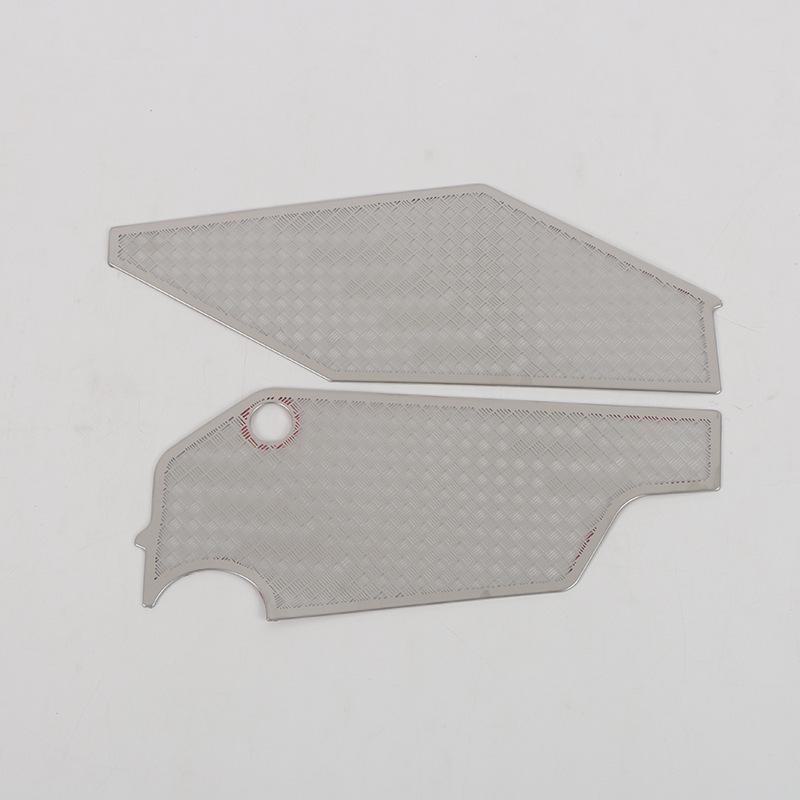 Weilai 23 ES8 Front Hood Speaker Dustproof Cover - Stainless Steel Audio Panel