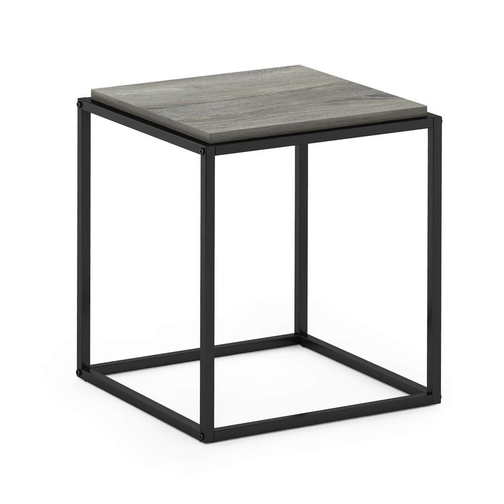 Furinno Moretti Modern Lifestyle Stacking Shelf, French Oak Gray, 1 Tier [Officially Imported from Japan]