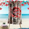 1. FC Köln Print Beach Towel, Large Soft Quick Dry Towel for Beach Camping Swimming