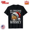 My Christmas Spirit Is Whiskey Funny Christmas Drinking Inspired Unisex T-Shirt