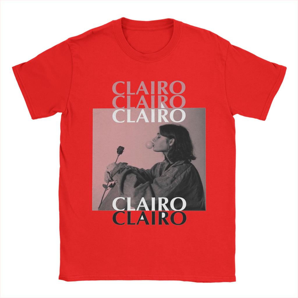 Singer Clairo Pretty Girl T-Shirts for Men  Funny Pure Cotton Tee Shirt Crew Neck Short Sleeve T Shirts Adult Clothes