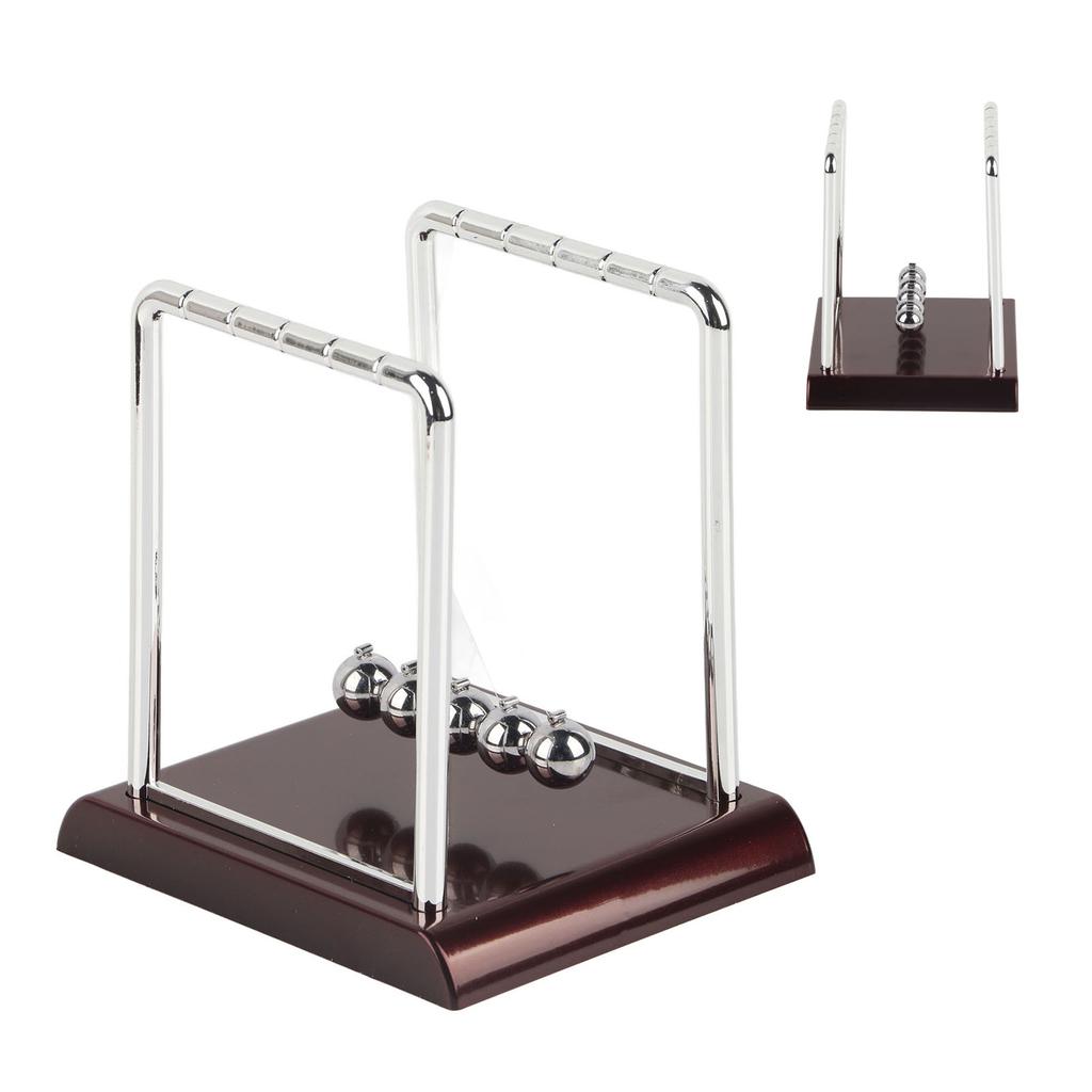 Square Shape Balance Pendulum Ball Toy Home Office Desk Table Ornament Gift