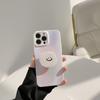 Korean Smiley Face Bracket Suitable for 14Promax IPhone Case Iphone16 Niche Cute 15 Philin11 Hard