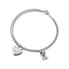 & Co. Bracciale Design Chiave del Cuore Bracciale da Donna Argento GRP08939