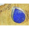 Natural Lapis Lazuli 925 Solid Sterling Silver Ring Size US-8 PG-203
