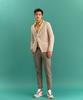 PANICALE Yellow Pocket Linen Shirt