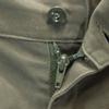 FRENCH ARMY 90s Old Cargo Pants 80 M Olive Military Men's Used
