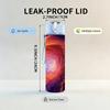 1PC Swirling Purple Red Cosmic Nebula Print 750ml Color Plastic Sports Water Bottle Leakproof Flip Straw Lid Suitable for Sports Office Home Use