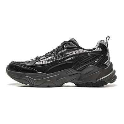 Meteor Versatile Retro Dad Shoes Thick Sole Height Increasing Shock Absorbing Non-Slip Wear-Resistant Support Low-Top Casual Shoes AGCV357-3